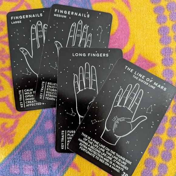 Palm Reading Cards Set - Picture 2 of 2